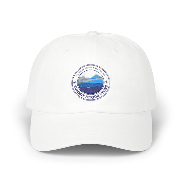 Dad Cap — Summit Stride Co. Embroidered Mountain Baseball Hat