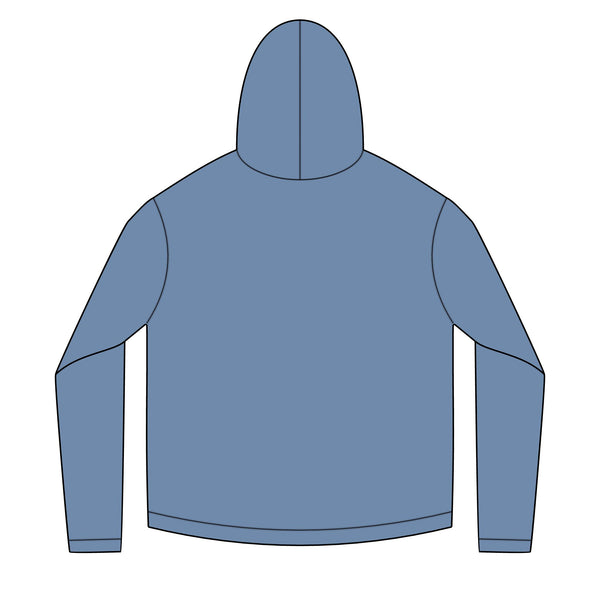 Solar Adventure Hoodie — Mountain Sunrise Logo Pullover