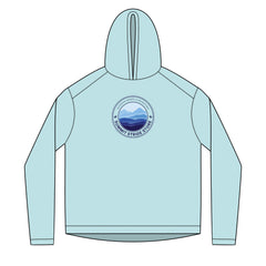 Solar Adventure Hoodie — Mountain Sunrise Logo Pullover