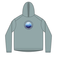 Solar Adventure Hoodie — Mountain Sunrise Logo Pullover