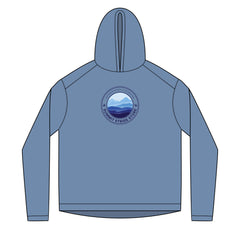 Solar Adventure Hoodie — Mountain Sunrise Logo Pullover