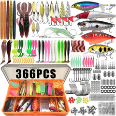 Multi Lure Fishing Kit Tackle Box Set