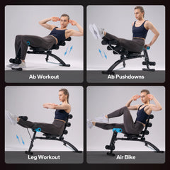 Adjustable Multi Functional Ab Trainer Machine