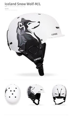 COPOZZ Ski & Snowboard Safety Helmet for Adults & Ki