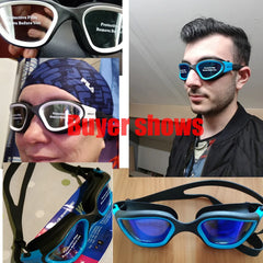 Professional Adult Anti Fog UV Swimming Goggles
