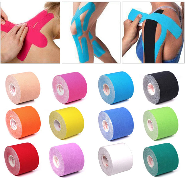 5M Waterproof Kinesiology Athletic Tape