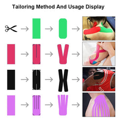5M Waterproof Kinesiology Athletic Tape