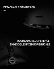 COPOZZ Ski & Snowboard Safety Helmet for Adults & Ki