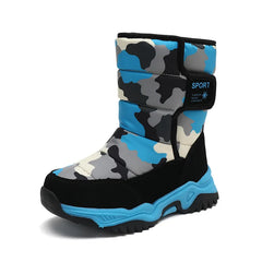 Women's Plush Platform Snow Boots – Waterproof & Warm