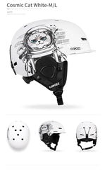 COPOZZ Ski & Snowboard Safety Helmet for Adults & Ki