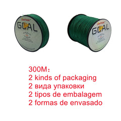 100% PE Braided Fishing Line (100M–500M)