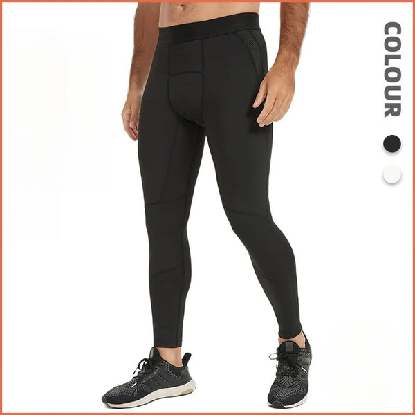 Men's Quick Dry Compression Tights For Sports