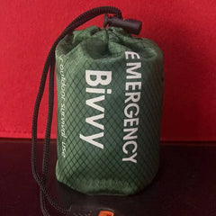 Emergency Thermal Mylar Sleeping Bag Survival Bivy