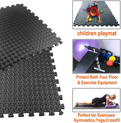 EVA Interlocking Foam Fitness Floor Mat Tiles