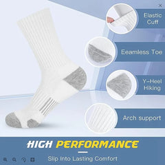 Men's Soft Breathable Sweat Wicking Running Socks