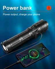 Rechargeable LED Tactical Flashlight for Camping