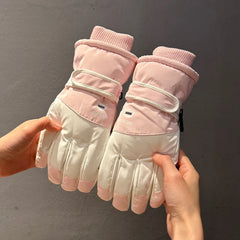 Warm Waterproof Touchscreen Ski Gloves for Men & Women