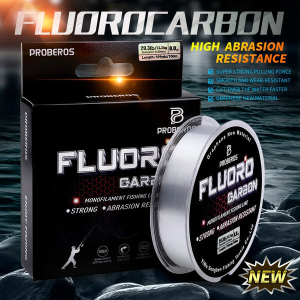 100M Fluorocarbon Coated Monofilament Fishing Line