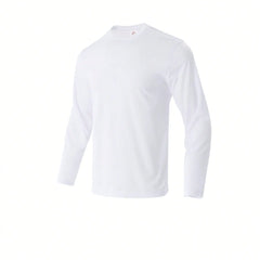 Men's Long Sleeve Quick Dry Athletic Performance Shirt