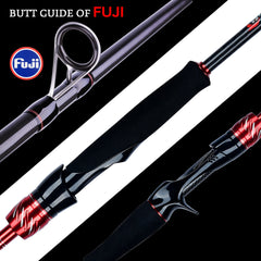 Carbon Travel Fishing Rod Fuji Lure