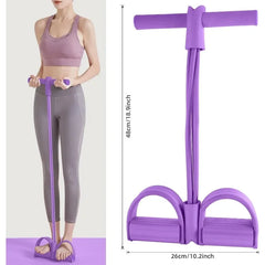 4-Level Resistance Band Tensioner with Handles