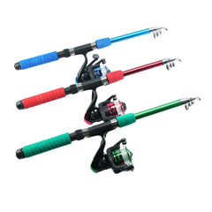 Telescopic Fishing Rod & Spinning Reel Combo Kit