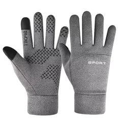 Waterproof Thermal Sports Gloves with Grip