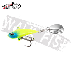 Spinner VIB Fishing Lure with Rotating Tail