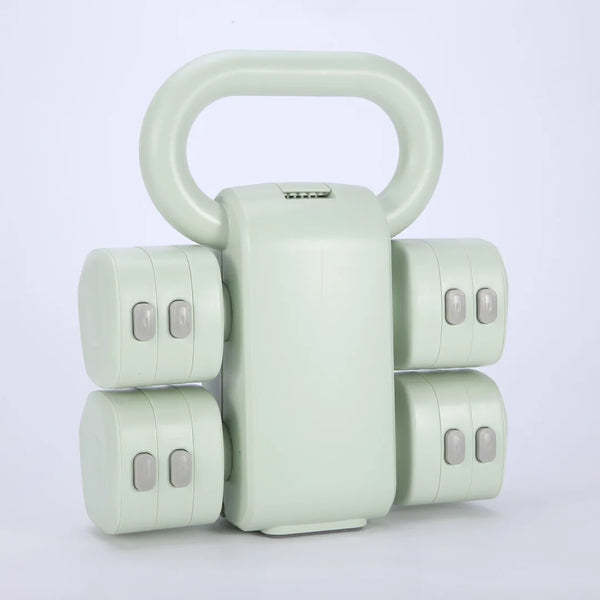 2 In 1 Adjustable Dumbbell Kettlebell Home Fitness