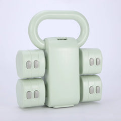 2 In 1 Adjustable Dumbbell Kettlebell Home Fitness