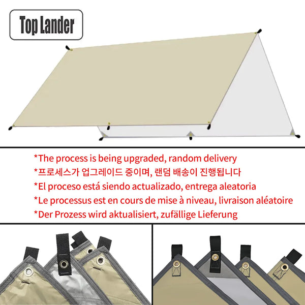 Ultralight Waterproof Camping Tarp Tent Outdoor Shelter