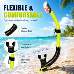 Full Dry Snorkel With Purge Valve