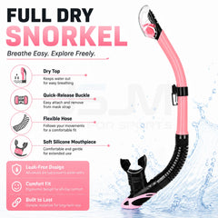 Full Dry Snorkel With Purge Valve