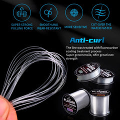 100M Fluorocarbon Coated Monofilament Fishing Line