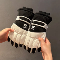Warm Waterproof Touchscreen Ski Gloves for Men & Women