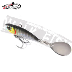 Spinner VIB Fishing Lure with Rotating Tail