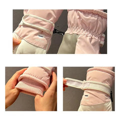 Warm Waterproof Touchscreen Ski Gloves for Men & Women