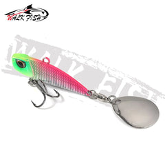 Spinner VIB Fishing Lure with Rotating Tail