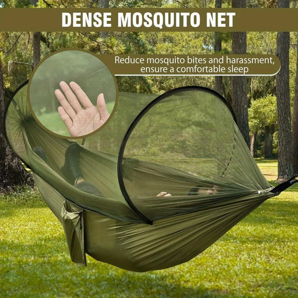 2 In 1 Ultralight Camping Hammock Mosquito Net
