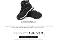 BONA New Hot Style Men Hiking Shoes Winter Outdoor Walking Jogging Shoes Mountain Sport Boots Climbing Sneakers