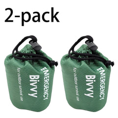Emergency Thermal Mylar Sleeping Bag Survival Bivy