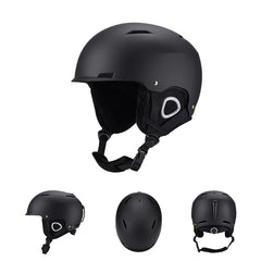 Professional Ski Helmet with Integrated Goggles