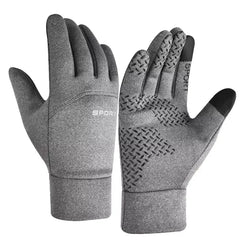 Waterproof Thermal Sports Gloves with Grip