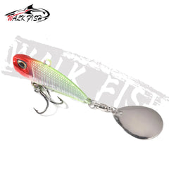 Spinner VIB Fishing Lure with Rotating Tail
