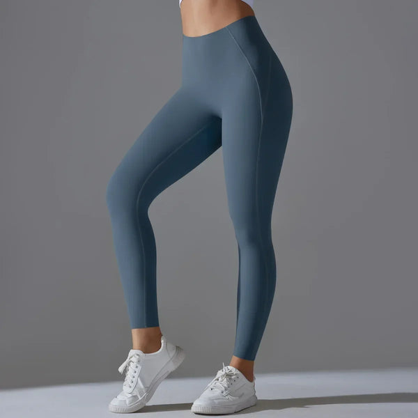 Women's High Waisted Peach Hip Lifting Yoga Leggings
