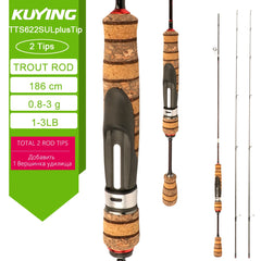 Carbon BFS Spinning Casting Fishing Rod