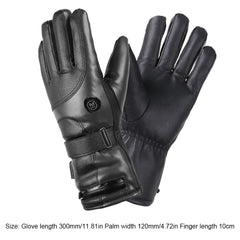 Rechargeable Heated Winter Gloves with Touchscreen