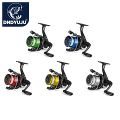 5.2:1 Spinning Fishing Reel With Line