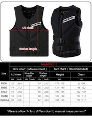 Adult Life Jacket for Water Sports & Boating