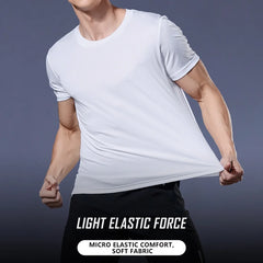Men's Quick Dry Moisture Wicking Gym T Shirt